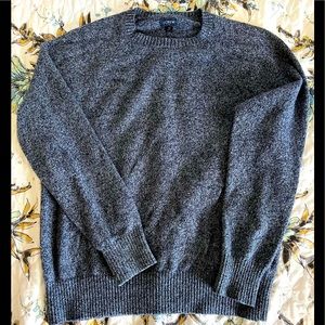 J Crew Navy Wool Sweater Medium